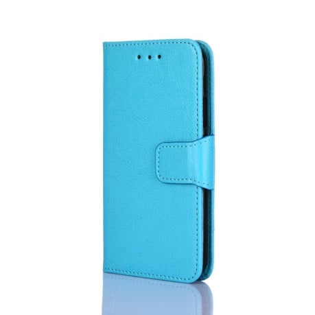 Чехол-книжка Crystal Texture для Samsung Galaxy S22 Plus 5G - голубой
