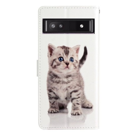 Чехол-книжка Colored Drawing Pattern для Google Pixel 9a - разноцветные