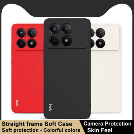 Противоударный чехол IMAK UC-4 Series для Xiaomi Poco X6 Pro 5G - красный