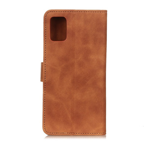 Чохол-книга KHAZNEH Retro Texture Samsung Galaxy A52/A52s - коричневий