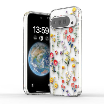 Чехол с цветочным рисунком Electroplated Symphony на Google Pixel 10 Pro XL - Flowers