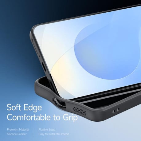 Чохол DUX DUCIS Aimo Series гібрид на Samsung Galaxy S25 FE 5G - чорний