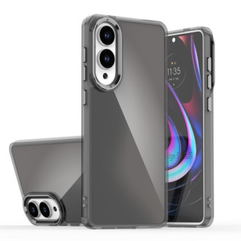 Чехол Plating Gradient Discolor для Samsung Galaxy S25 Edge 5G - черный