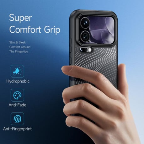 Чохол DUX DUCIS Aimo Series гібрид на Xiaomi 17 Pro - чорний