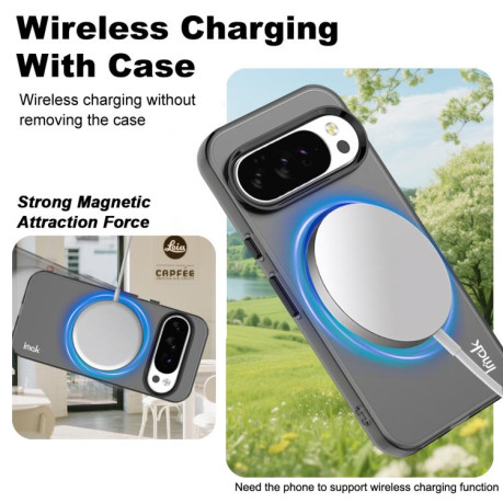 Протиударний чохол IMAK Candy Series Shockproof MagSafe для Google Pixel 10 Pro XL - чорний