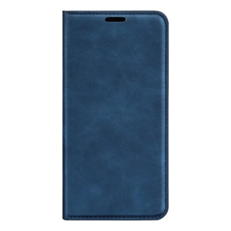 Чехол-книжка Retro Skin Feel Business Magnetic на Samsung Galaxy A05 - синий