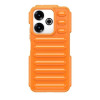 Протиударний чохол Capsule Series Candy Color TPU для Xiaomi Poco M6 4G - помаранчевий