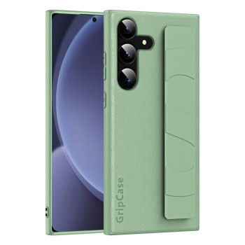 Чехол Skin Elastic Wrist Grip Back Cover для Samsung Galaxy S25 5G - зеленый