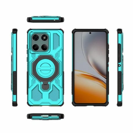 Противоударний чехол J-20 Solid Color MagSafe Magnetic на Motorola Edge 60 Fusion 5G - синій
