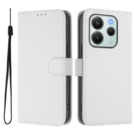 Чохол-книжка Skin Feel Solid Color Leather Xiaomi Redmi Note 14 4G 164.48mm - білий