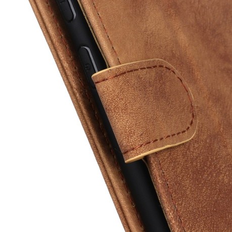 Чехол-книжка Antelope Texture на Xiaomi Mi 10T Lite - коричневый