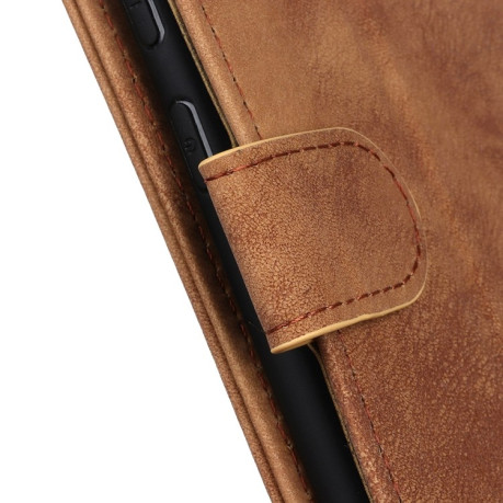 Чехол-книжка Antelope Texture на Xiaomi Mi 11i/Poco F3/Redmi K40/K40 Pro - коричневый