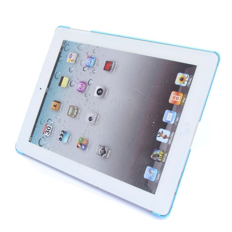 Чохол Cross Pattern Foldable Transformer синій для iPad 2 / 3 / 4