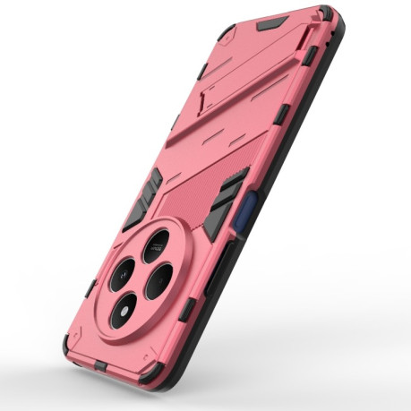 Протиударний чохол Punk Armor для Xiaomi Redmi 14C 4G/Poco C75/Redmi A4 5G - світло-червоний