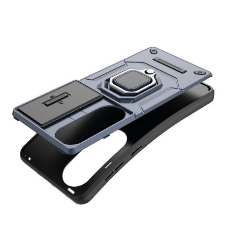 Противоударный чехол Sliding Camshield для OnePlus ACE 3V - синий