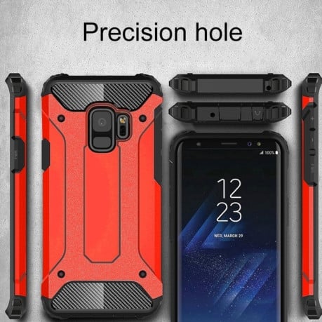 Протиударний Чохол Rugged Armor Samsung Galaxy S9/G960 червоний