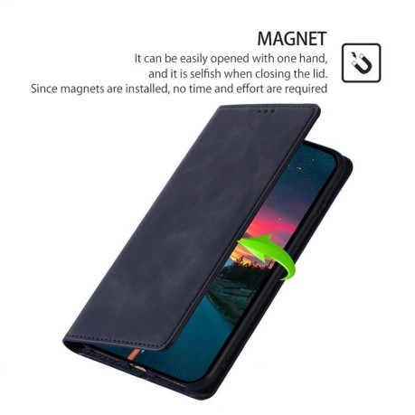 Чехол-книжка Retro Skin Feel Business Magnetic на OPPO A3/A3x/A40m - черный