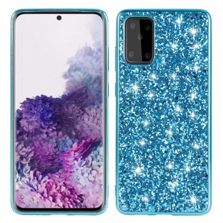 Ударозахисний чохол Glittery Powder Samsung Galaxy S20 FE - синій