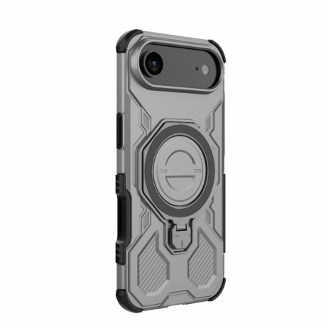 Противоударный чехол J-20 Solid Color MagSafe Magnetic на iPhone Air - серый