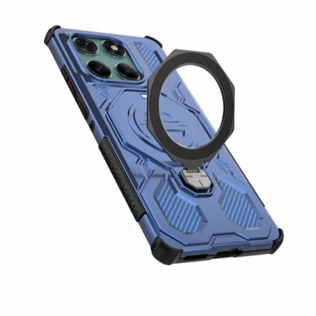 Противоударний чехол J-20 Solid Color MagSafe Magnetic на Motorola Edge 60 Fusion 5G - синій