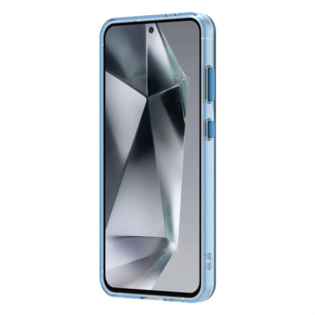 Протиударний чохол MagSafe Holder PC Hybrid для Samsung Galaxy S24 FE 5G - синій