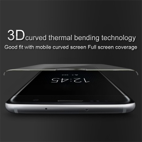 Защитное стекло IMAK 9H 3D на Samsung Galaxy S10 Plus, Support Fingerprint Unlocking- черное