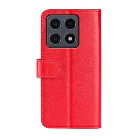 Чехол-книжка R64 Texture Single на Xiaomi 15T - красный