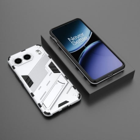 Протиударний чохол Punk Armor із підставкою на OnePlus Nord 4 5G Global - білий
