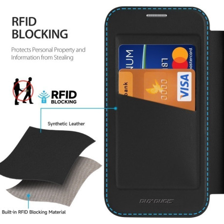 Чехол-книжка DUX DUCIS Skin X Pro Series на Samsung Galaxy A36 5G / A56 5G - черный