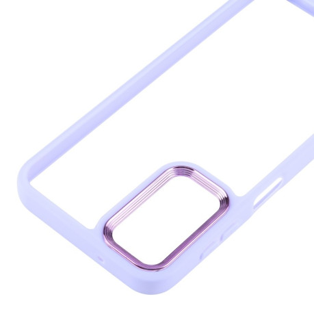 Противоударный чехол Electroplating Hawkeye для Samsung Galaxy A14 5G - фиолетовый