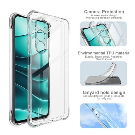 Чехол imak Shockproof Airbag на OPPO A5 4G / 5G Global - прозрачный