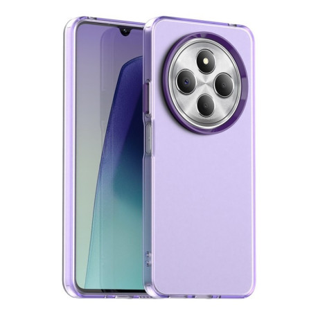 Протиударний чохол Candy Series для Xiaomi Redmi 14C 4G/Poco C75/Redmi A4 5G - фіолетовий
