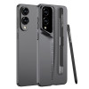 Чохол GKK Blade Ultra-thin Full Coverage with Pen для Samsung Galaxy S25 Edge 5G - сірий
