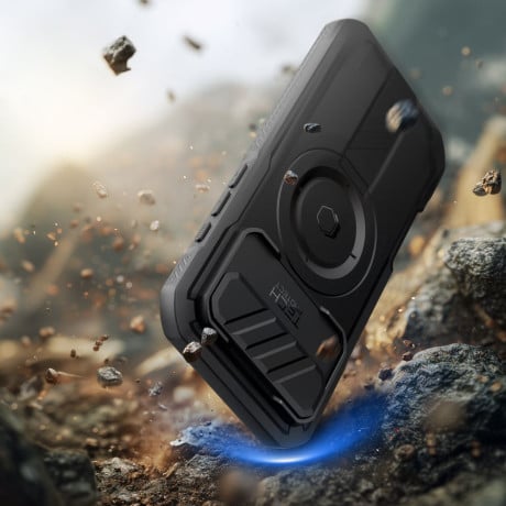 Чохол Tech-Protect Kevlar MagSafe на iPhone Air - Black