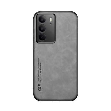Протиударний чохол Skin Feel Magnetic для Realme C75 4G - сірий