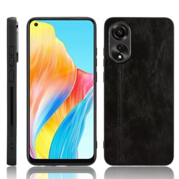 Ударозащитный чехол Sewing Cow Pattern для OPPO A78 4G - черный