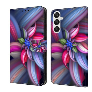 Чохол-книжка Crystal 3D Shockproof Protective Leather для Samsung Galaxy A35 5G - Flower