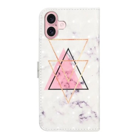 Чохол-книжка Oil Embossed Pattern для iPhone 16 Plus - різнокольорові