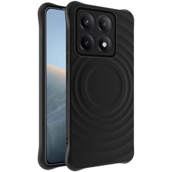 Ударозащитный чехол IMAK UC-6 Series Manbo Frosting Soft на Xiaomi 14T - черный