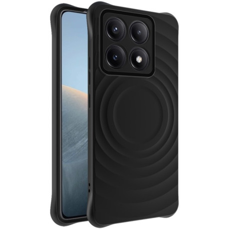 Ударозащитный чехол IMAK UC-6 Series Manbo Frosting Soft на Xiaomi 14T Pro - черный