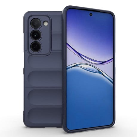 Силиконовый чехол Magic Flannel на OPPO A5 5G Global / K13x 5G Global - синий