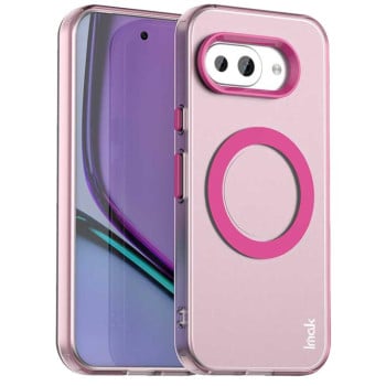 Протиударний чохол IMAK Candy Series Shockproof MagSafe для Google Pixel 9a - червоний