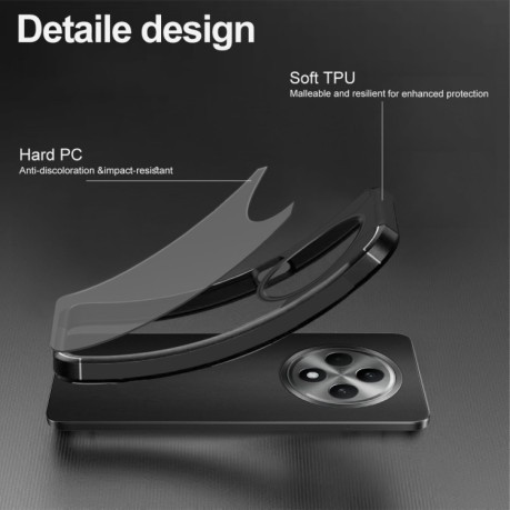 Противоударный чехол Acrylic для OPPO Reno12 F/12 FS 5G - черный