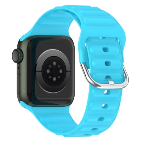 Ремешок Ocean Ripple для Apple Watch Series 8/7 41mm / 40mm - голубой