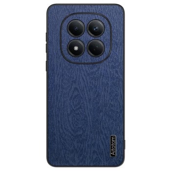 Чохол Tree Bark Leather Shockproof для Redmi Note 15 Pro 4G Global 163.2mm — синій