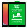 Гнучке захисне скло Ceramic 9D Full Screen Full Glue для iPad 10.2 2020/2021 - чорне