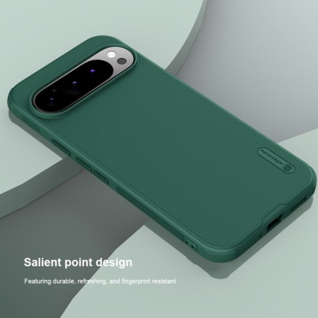 Противоударный чехол NILLKIN Frosted Shield Pro Magnetic Magsafe для Google Pixel 9 Pro - черный