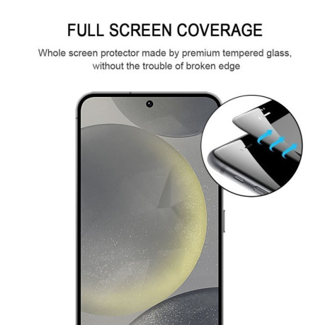 Защитное стекло Full Glue Screen Tempered Glass для Samsung Galaxy S25+ 5G