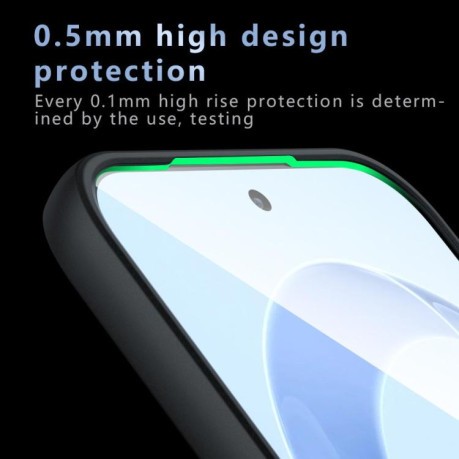 Противоударный чехол Armor Precise Hole гибрид на Xiaomi Redmi K90 Pro Max / Poco F8 Ultra — прозрачный