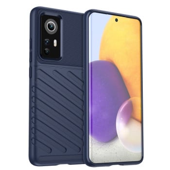 Противоударный чехол Thunderbolt на Xiaomi Mi 12 - синий